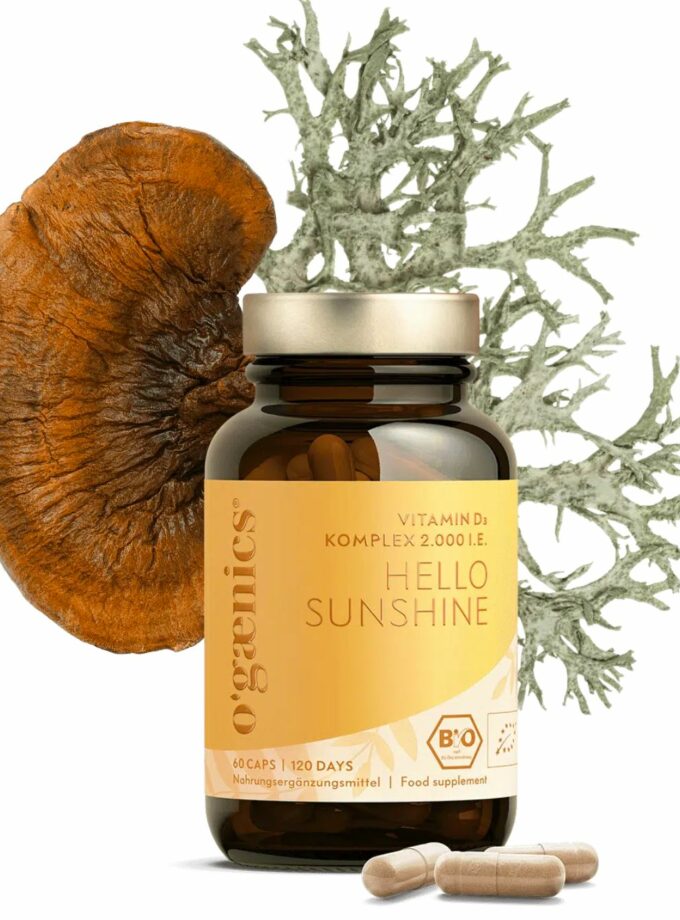 Hello Sunshine | Ekološki kompleks vitamina D3 2.000 I.E.